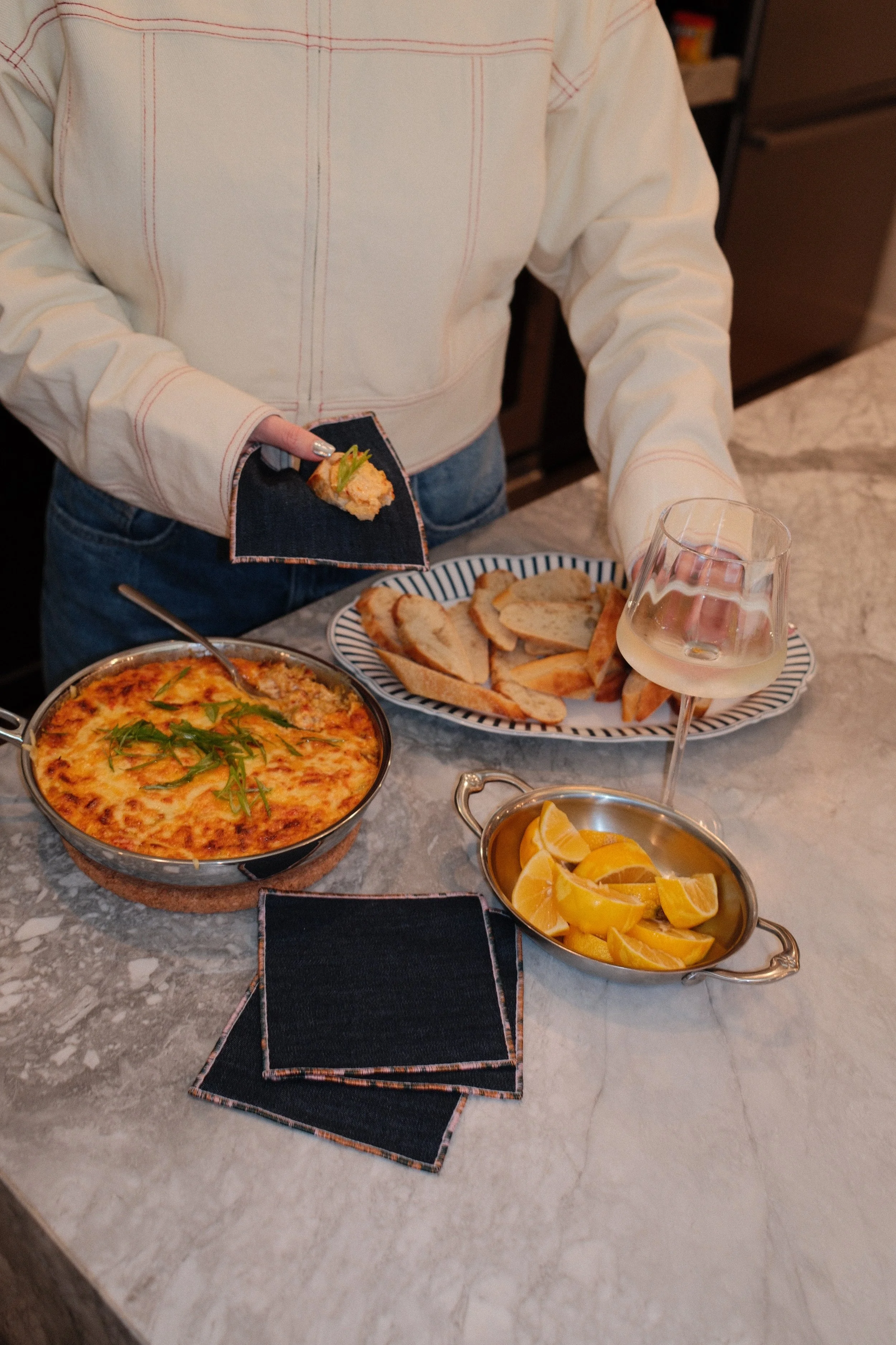 Gourmet Gameday: Kickoff Crab Dip