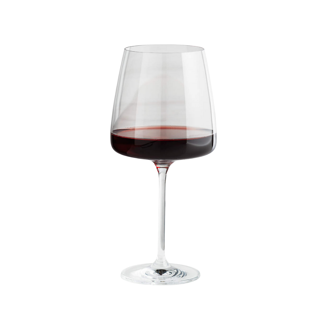 Square Red Wine Glass