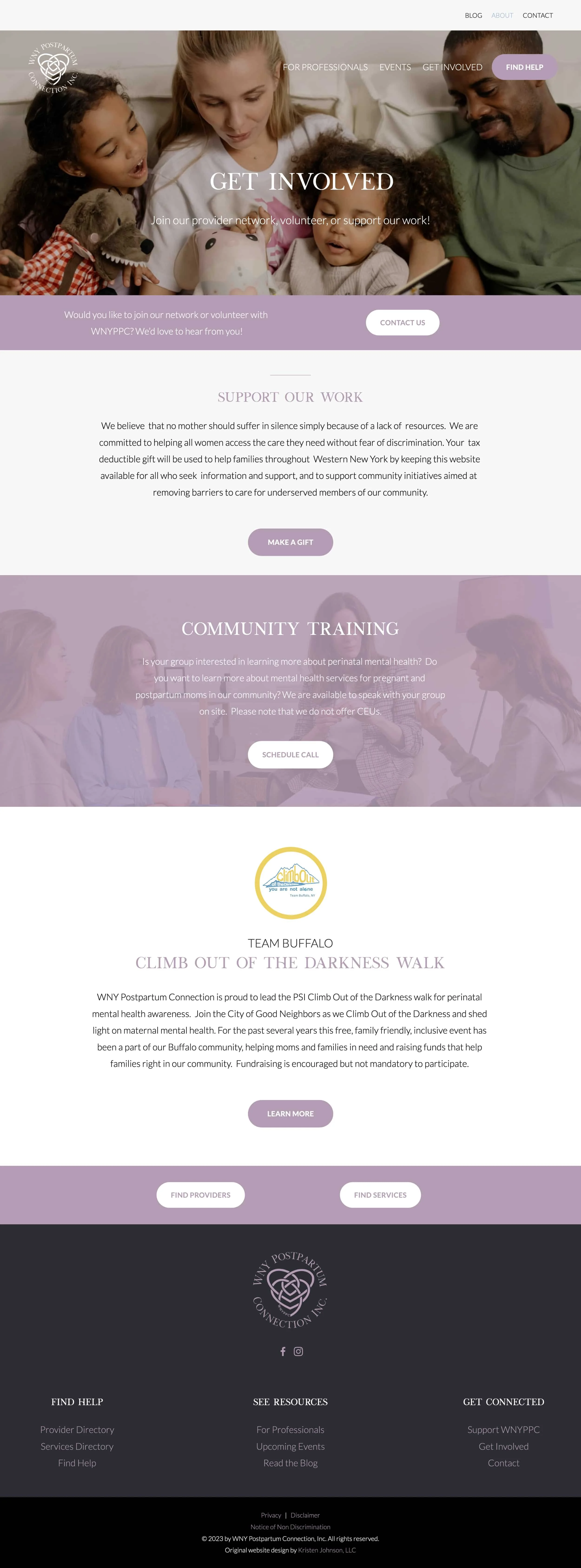 The WNY Postpartum Connection Support Page