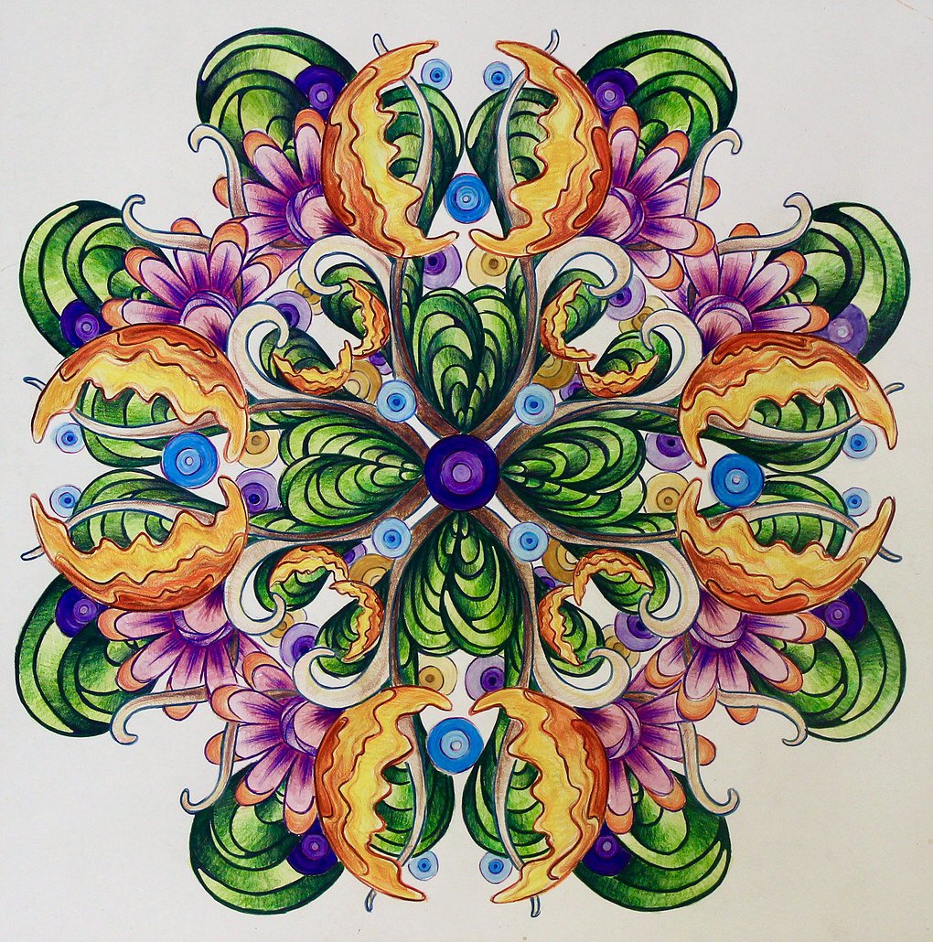 Natures' Predictability - 2017 - Colored Pencil on Bristol
