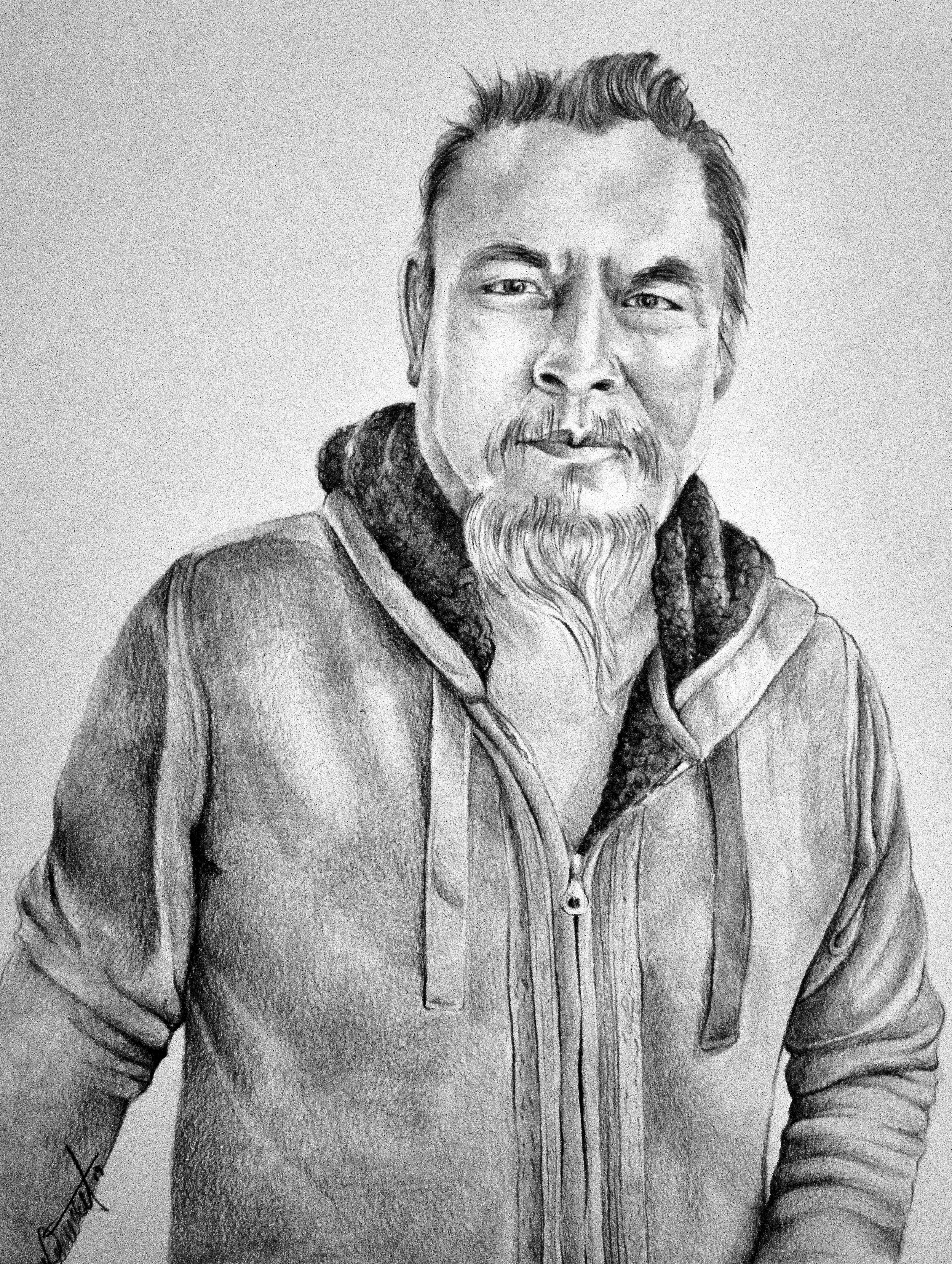 In Memory - 2019 - Graphite on Bristol