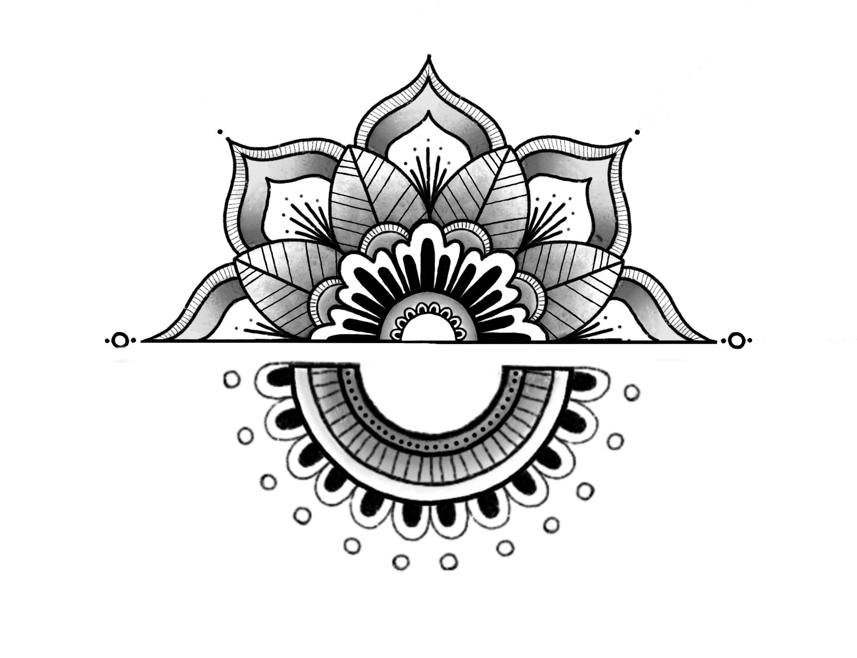 Mandala Tattoo - 2019 - Digital