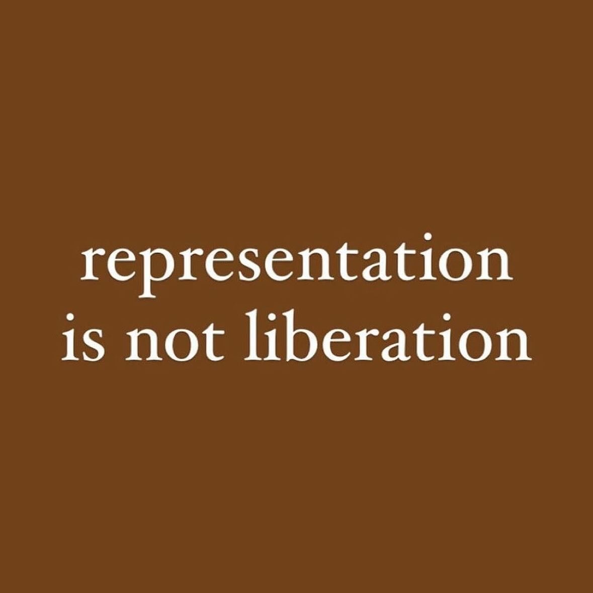 We Love This Education Awareness &amp; Collective Thought Conscious Inquiries!

&ldquo;liberation comes from connection to community, it comes from a love for your people. it comes from realizing that collaboration with oppressive entities like the g