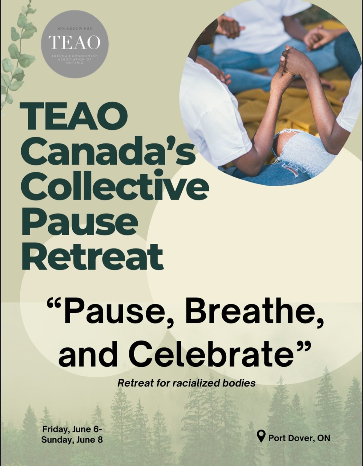 πΏ This Weekend: Collective Pause Retreat! πΏ #weareready π«
A sacred space for racialized bodies to rest, reconnect, and rise.
We’re just a day away from stepping into our healing container—and we can’t wait to welcome you.
β¨ 3