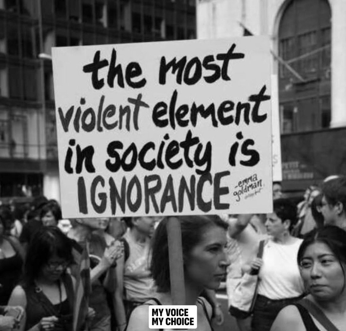 Educational Corner & Resource Sharing: The world may be inadvertently or at times advertently teaching us (as a collective, individuals create systems, systems don’t create systems) to fear the oppressed, and perhaps not the power that cru
