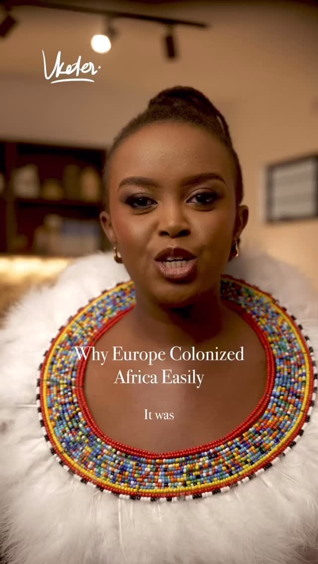 Unlearning is as Liberating as Learning: Educational Corner Awareness #colonization
Repost from @valerie_keter
Why was it easy to colonize Africa? #africanhistory #colonialism #scrambleforafrica
Neckpiece @nzilafrique
Makeup @delishfs
______