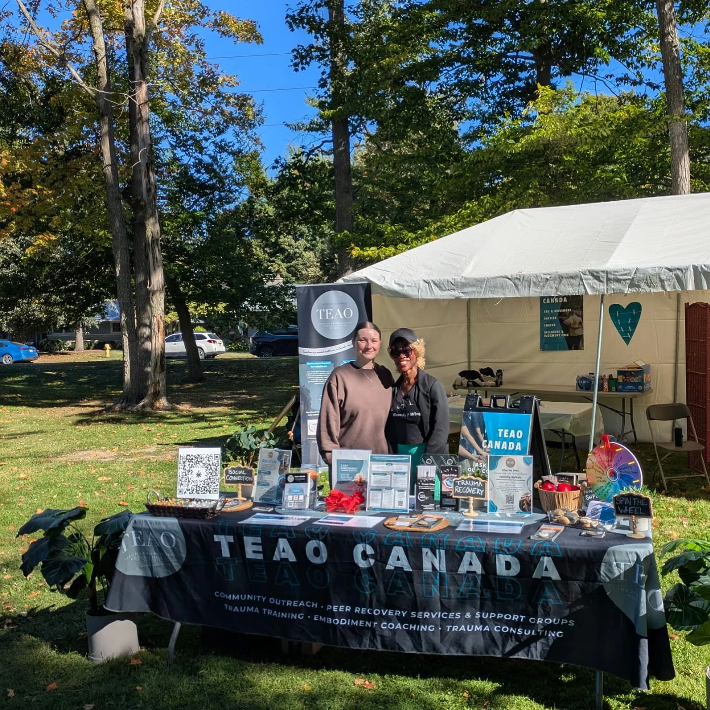 👏🏾WE SHOWED UP &amp; SO DID YOU &mdash; MIND + HEART STYLE! &hearts;️ (🔈 sound on last video) 

What a powerful day at the Elmira Multicultural Festival @heartsopenforeveryone ! TEAO Canada was honoured to be the Mental Health First Aid &amp; Comm