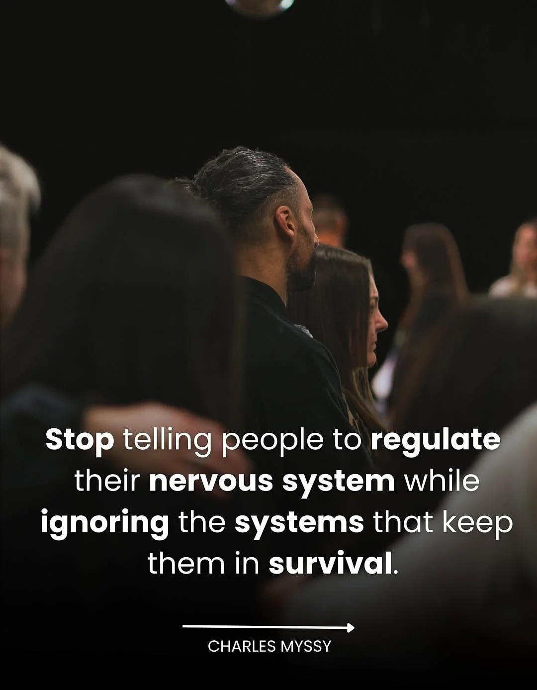 Educational Awareness: #welovethis ♥οΈ #perspective #reality #realityshifting 
Repost from @charlesmyssy
•
If we want a spiritual revolution, we need to stop bypassing the systems that keep people stuck in survival.
___
#TraumaResponsiv