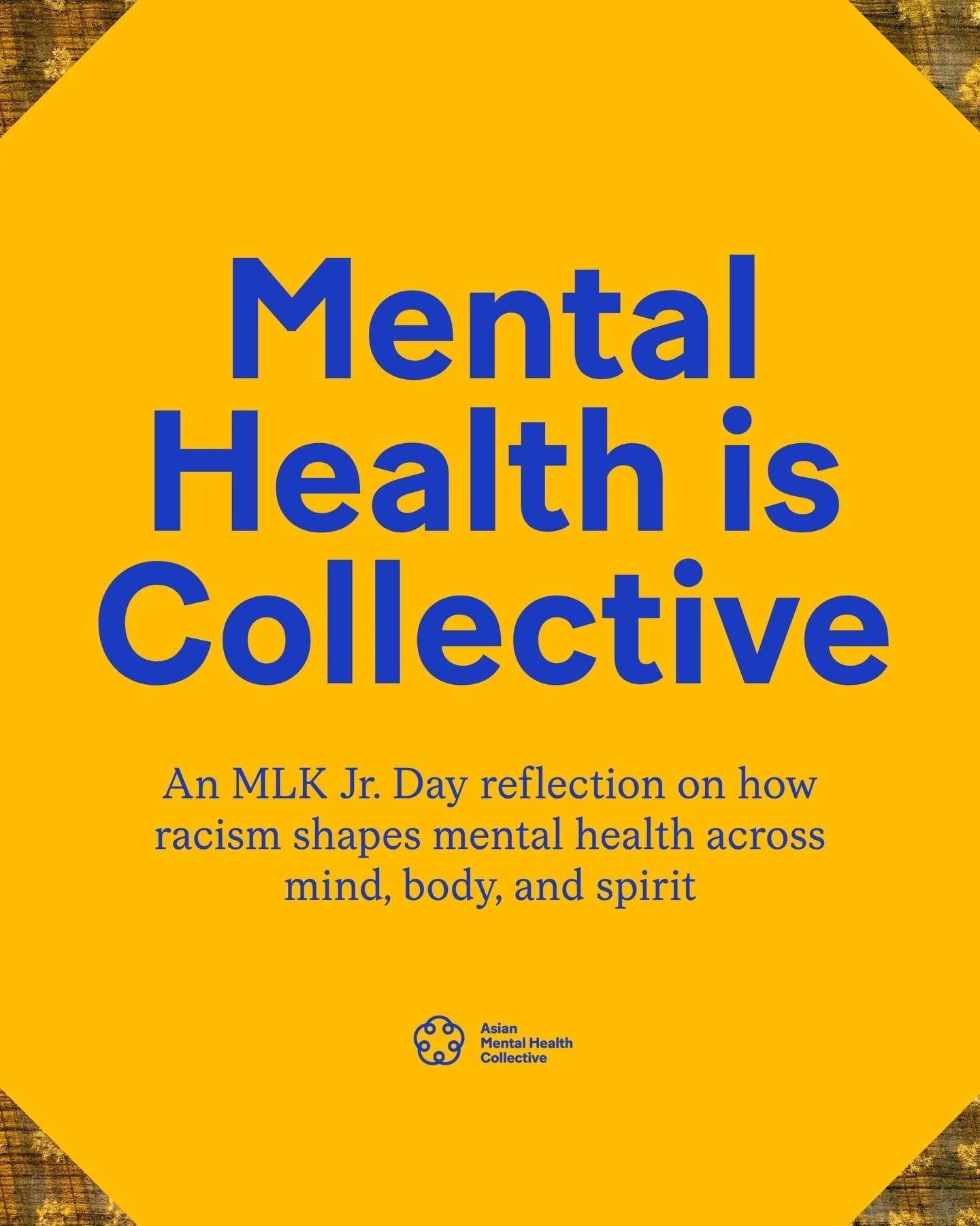 We LOVE this Educational Awareness: #mlk #collectivehealing #mlkquotes 

Repost from @asianmentalhealthcollective
&bull;
On MLK Jr. Day, we&rsquo;re reflecting on how racism can shape mental health across the mind, body, and spirit.

Dr. King&rsquo;s