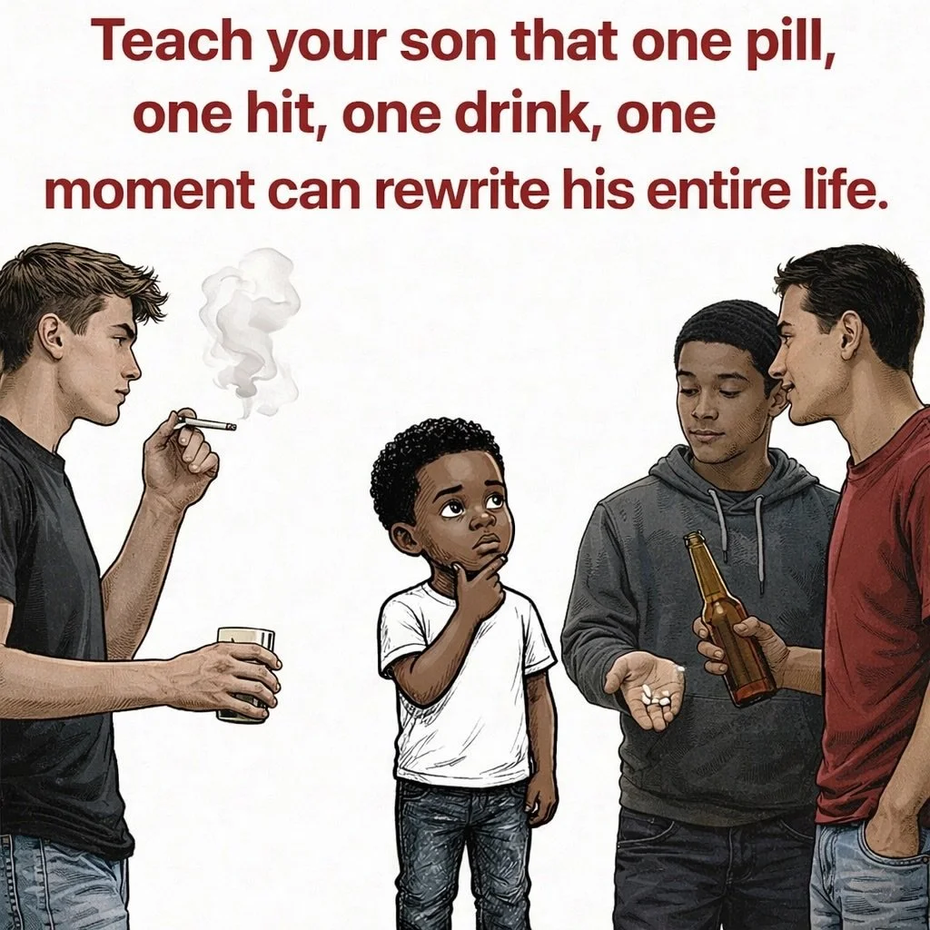 We Find This Resource by @dashhudson_ So Useful TY &hearts;️

⬇️

When you talk to your son about drugs or alcohol, don&rsquo;t make it a lecture, make it a conversation. Choose a calm moment, maybe while driving or cooking, and let him know you&rsqu