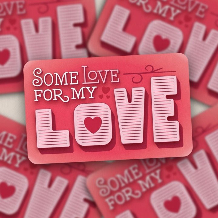 I&rsquo;m continuing my gift card personal project with a design that I started on my YouTube channel livestream a few weeks ago! This was a fun one, and I hope to create even more of these designs until I land a real gift card design project 😎 Also