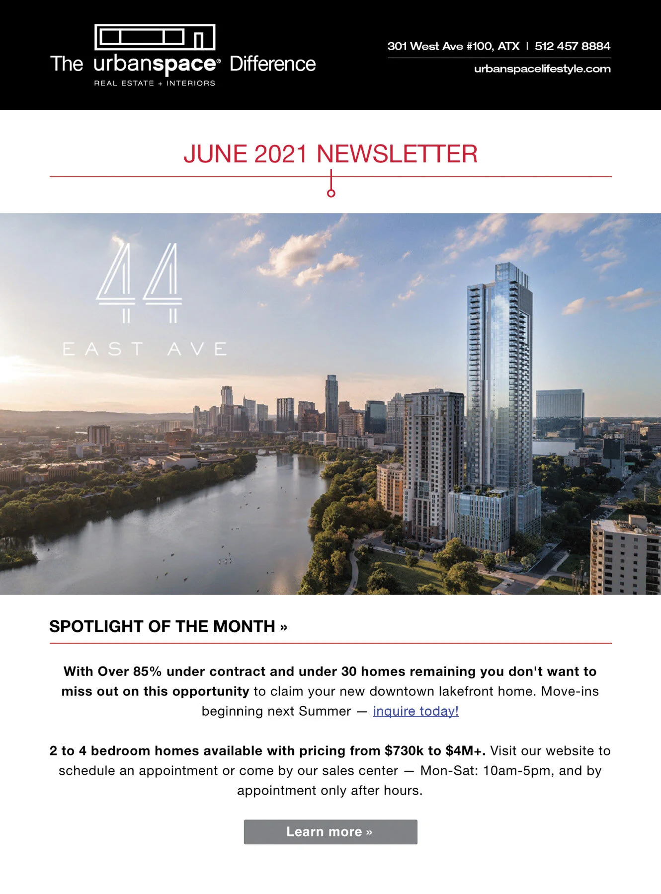 Monthly Newsletter