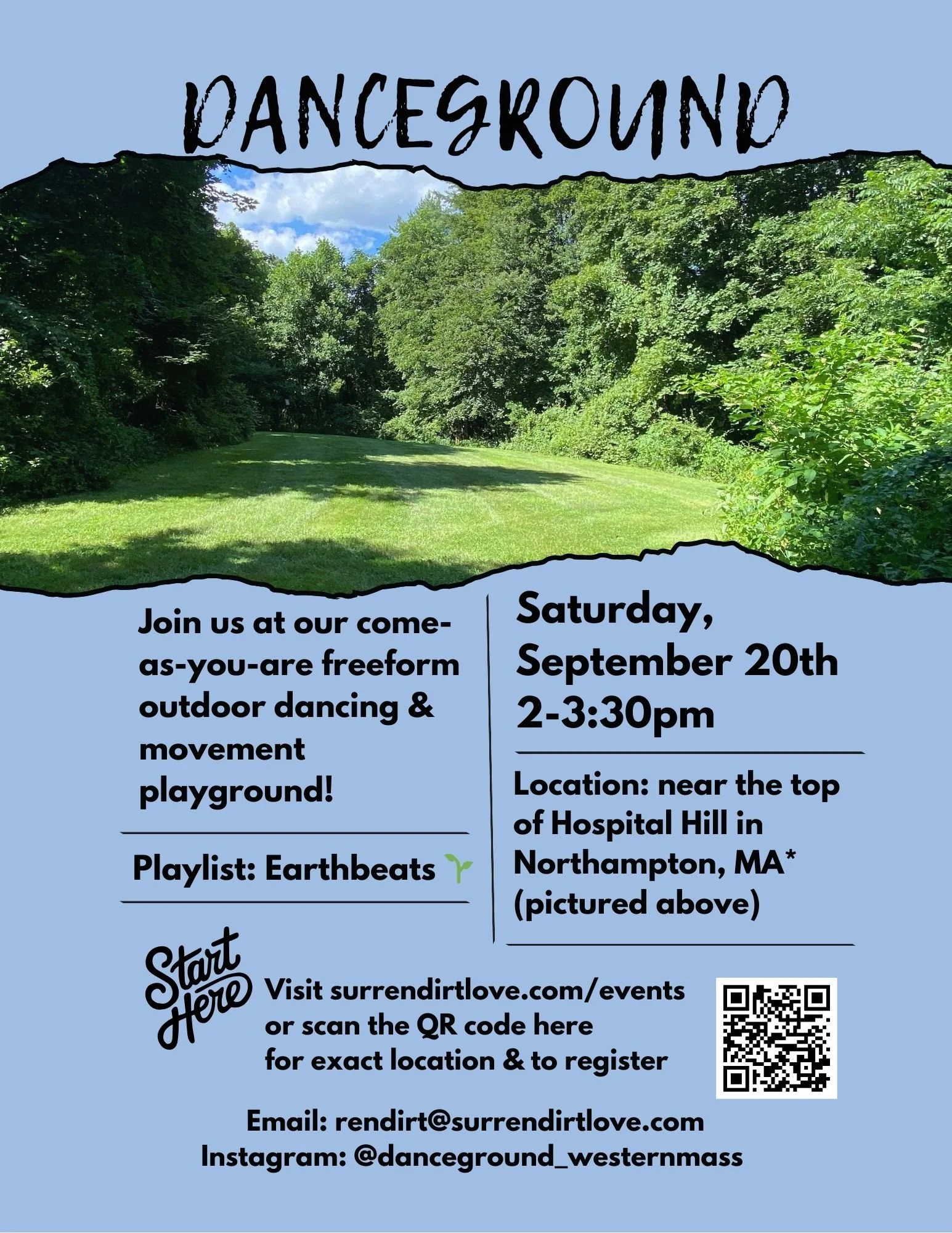 Western Mass Danceground, Playlist: Earthbeats 🌱