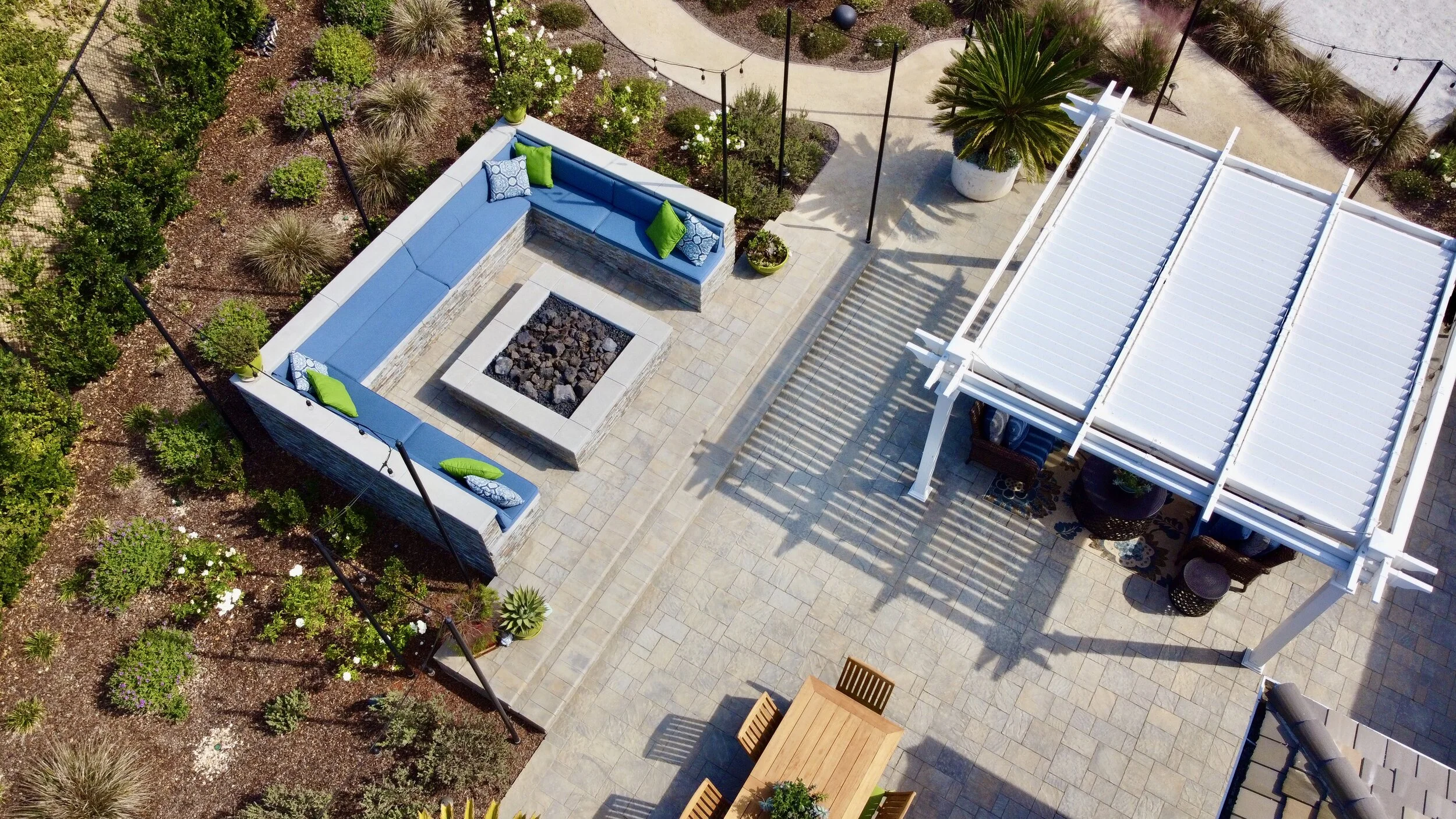 La Jolla Boccie Ball Court And Fire Pit Archive