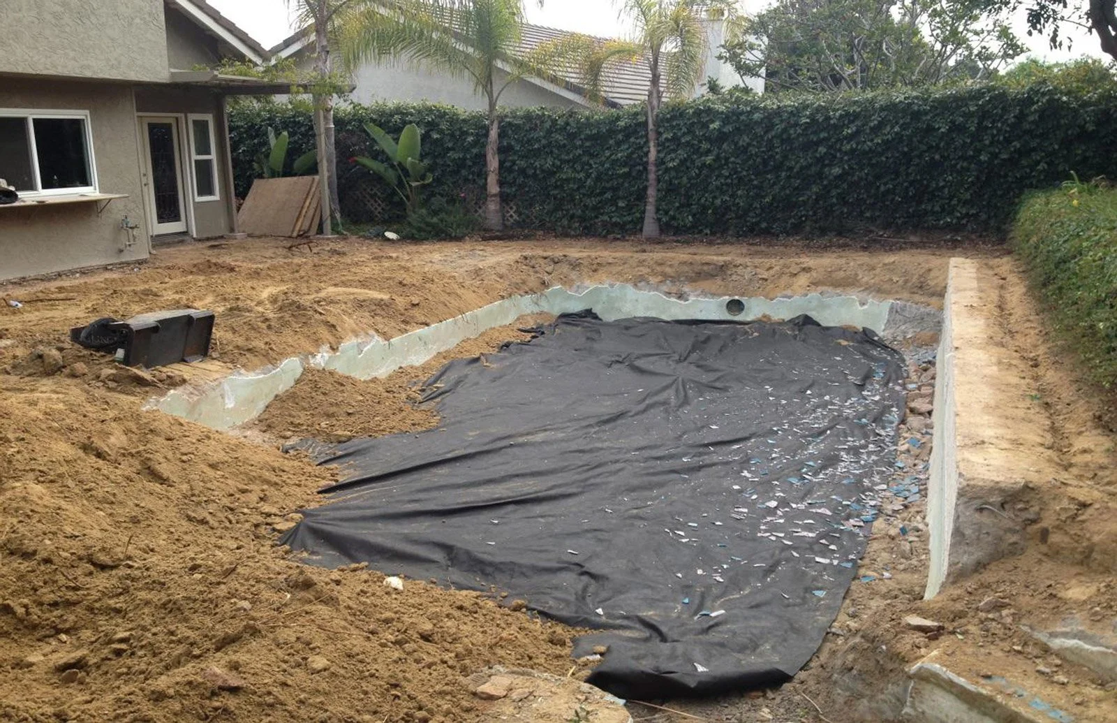 Transformative Before and After Pool Removal Photos in San Diego — San