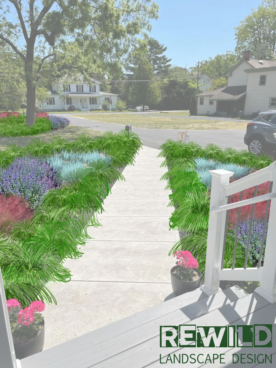 Rendered Perspective (Option 1)