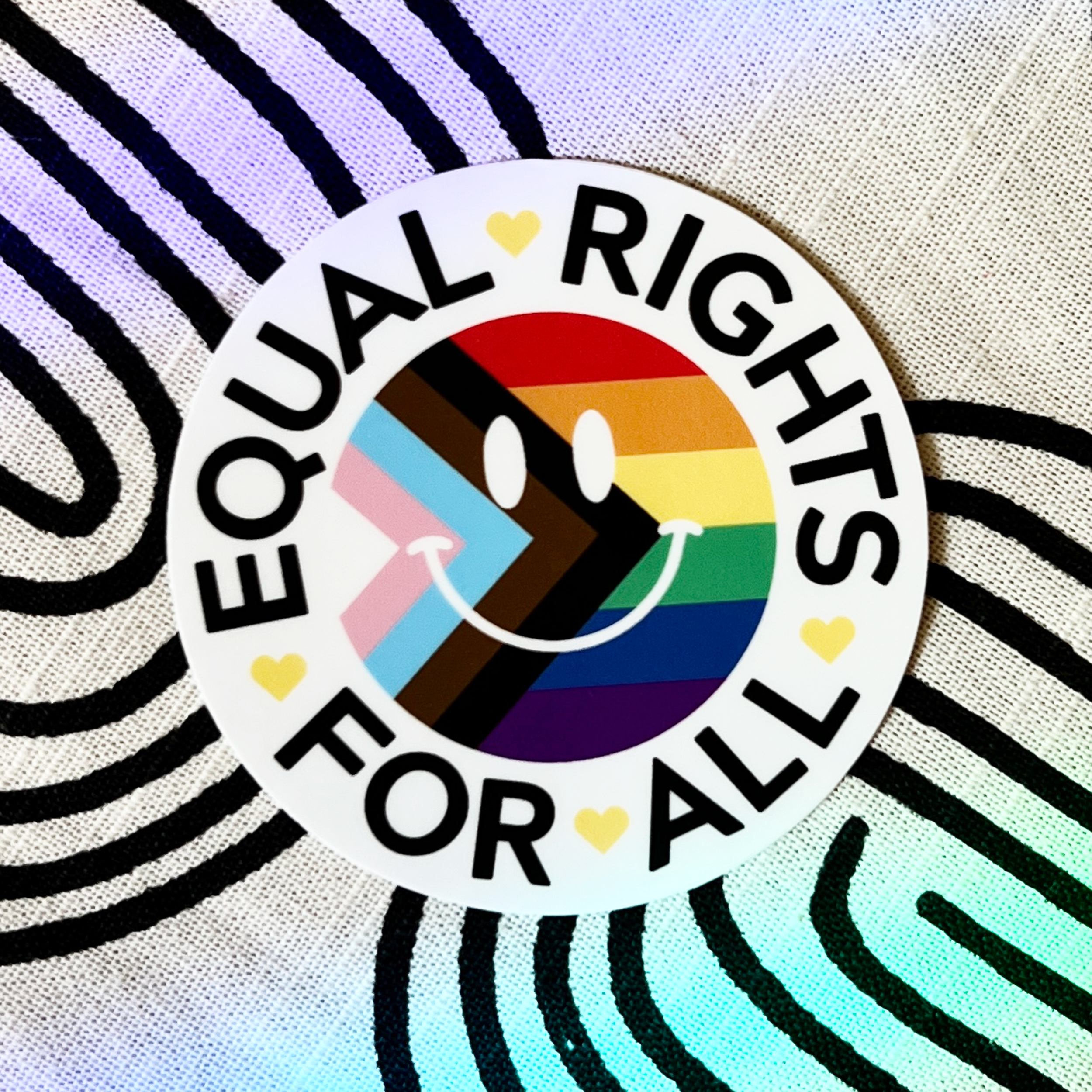 Equal Rights For All Sticker