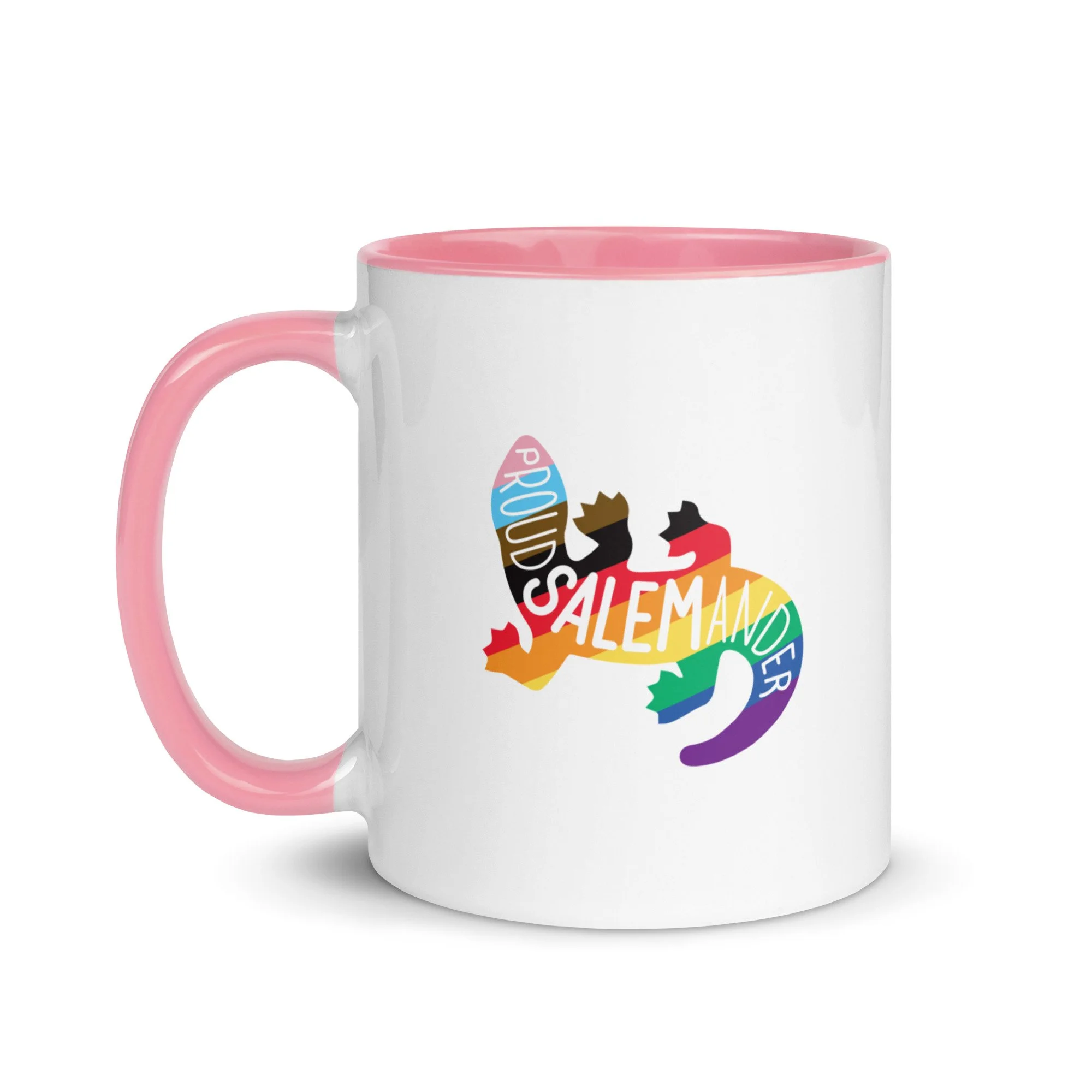 Pride Rainbow Proud Salemander Mug