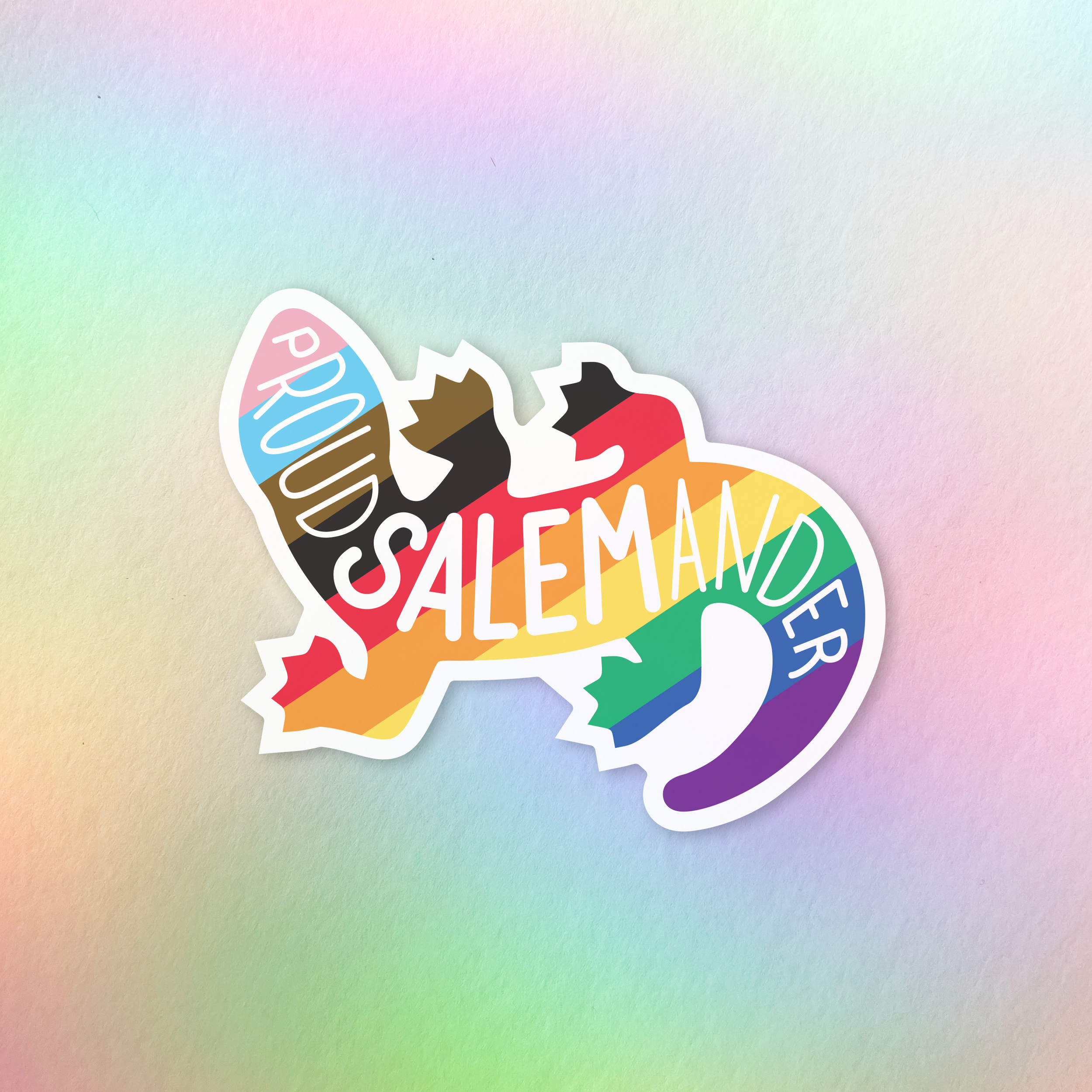 Proud Salemander Pride Sticker