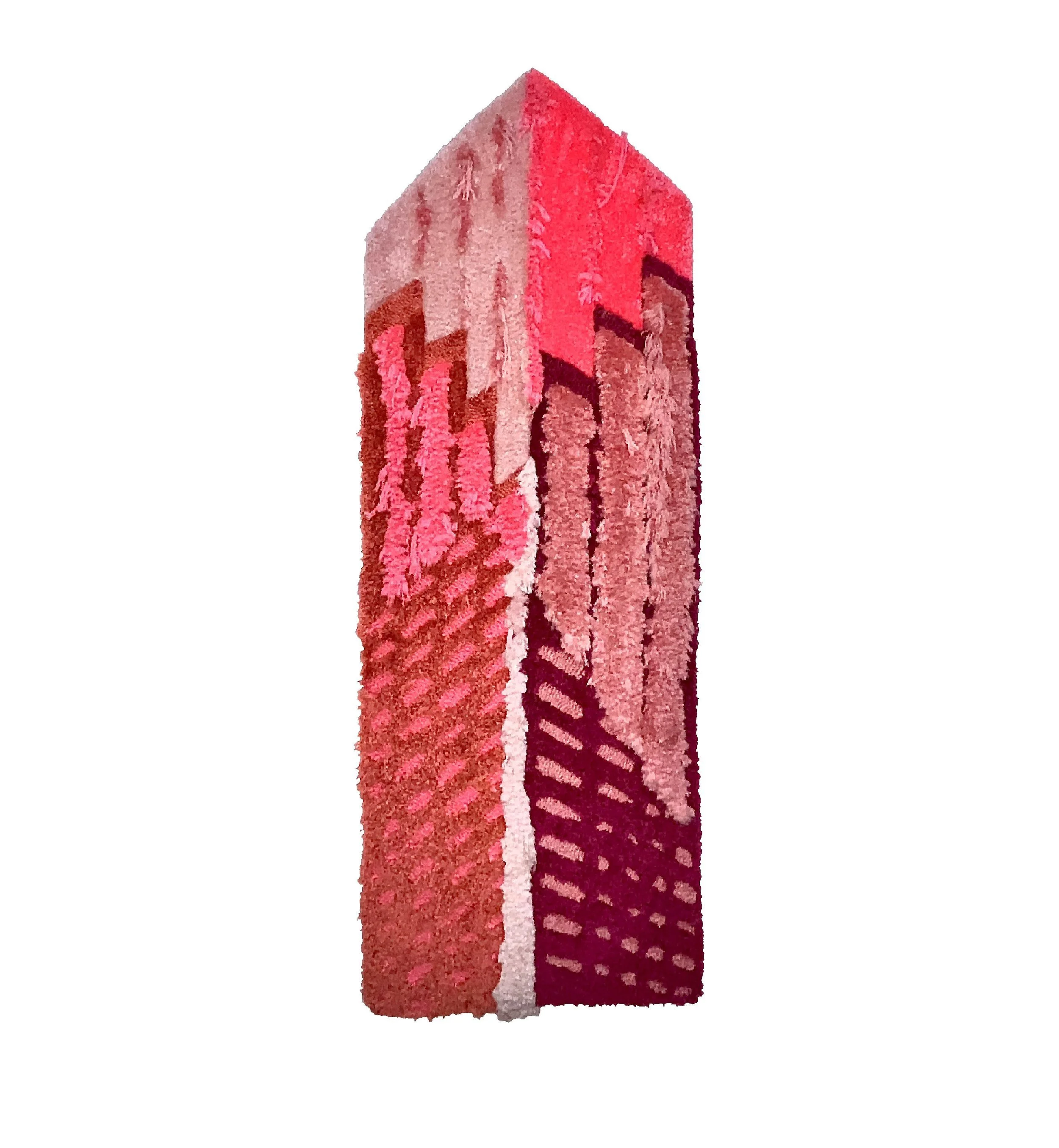 Pink 
Acrylic and cotton