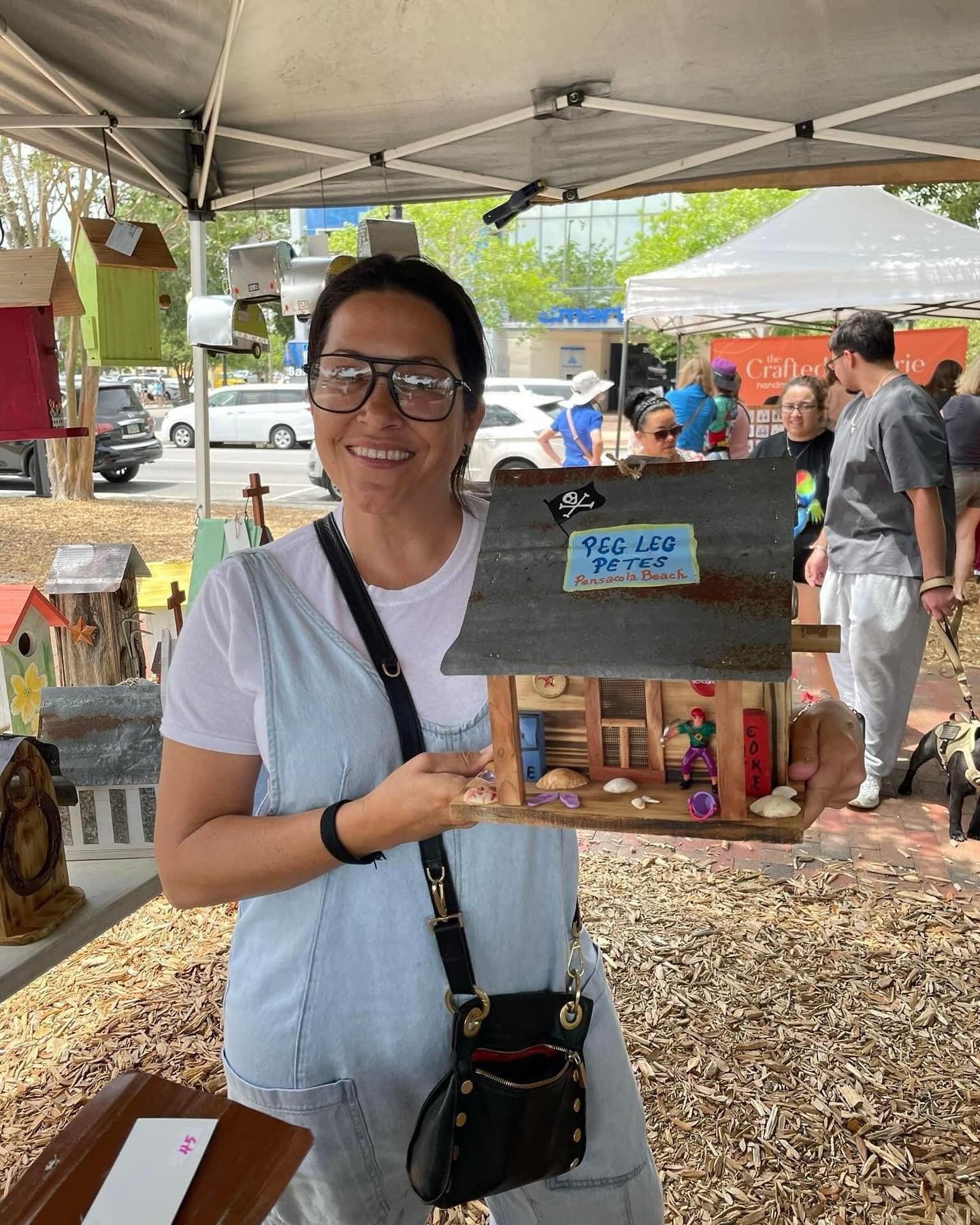Tahnee understands that buying or selling a home is a significant milestone in her clients&rsquo; lives and strives to make the experience as personal and memorable as possible.

This is her at Palafox Market last weekend buying her client a bird hou