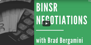 BINSR Negotiations w/ Brad Bergamini