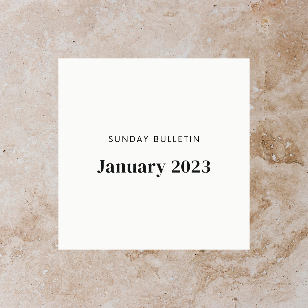 January 2023 Bulletin