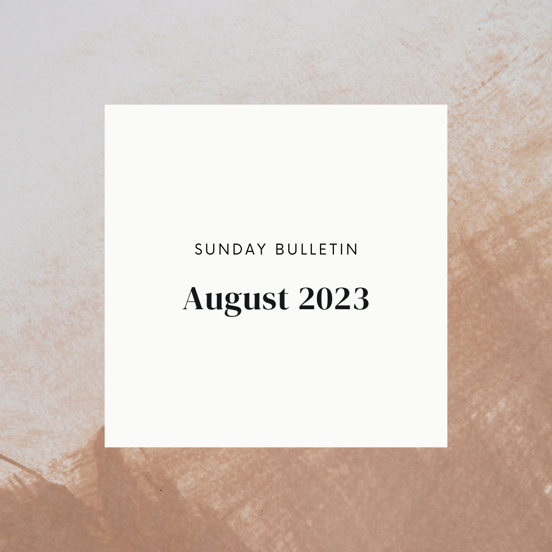August 2023 Bulletin