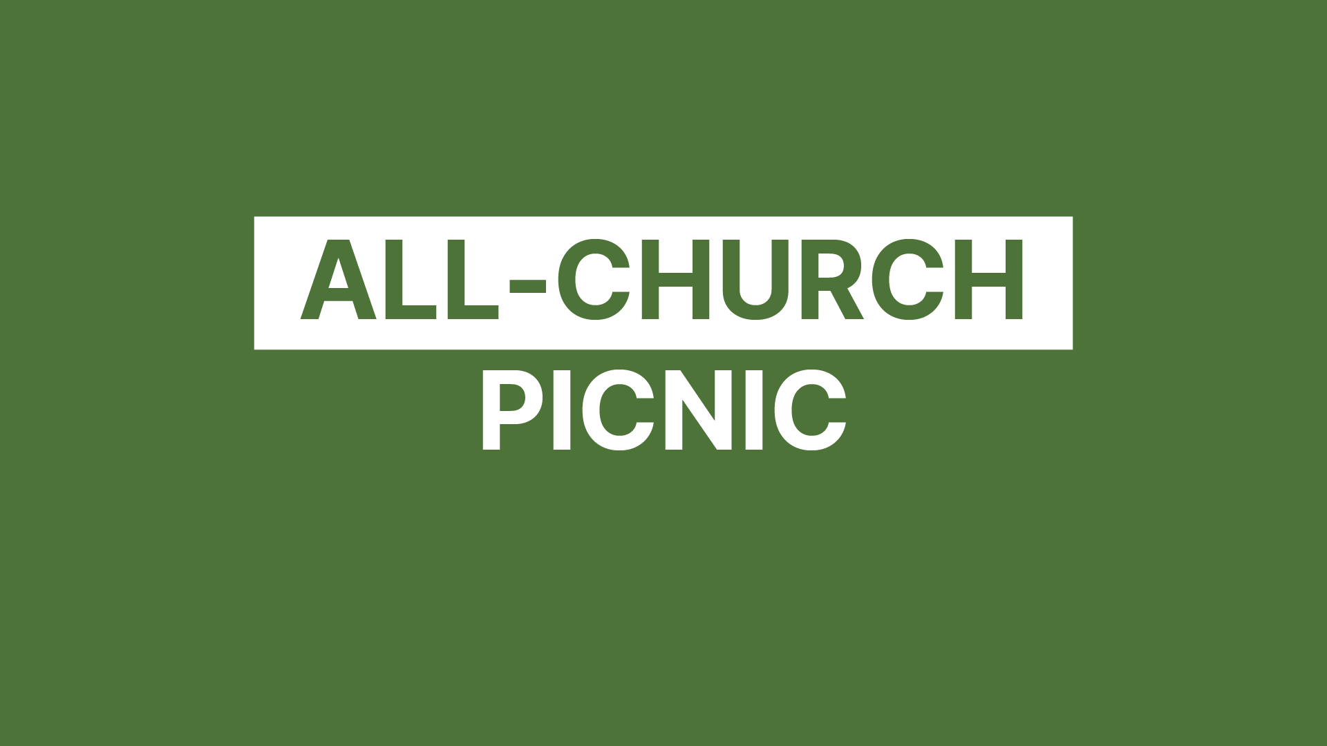 Family Picnic in the Park