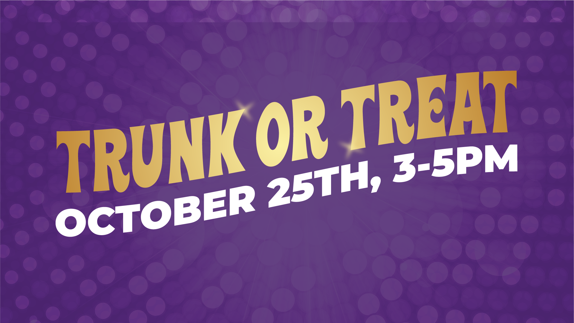 Trunk or Treat