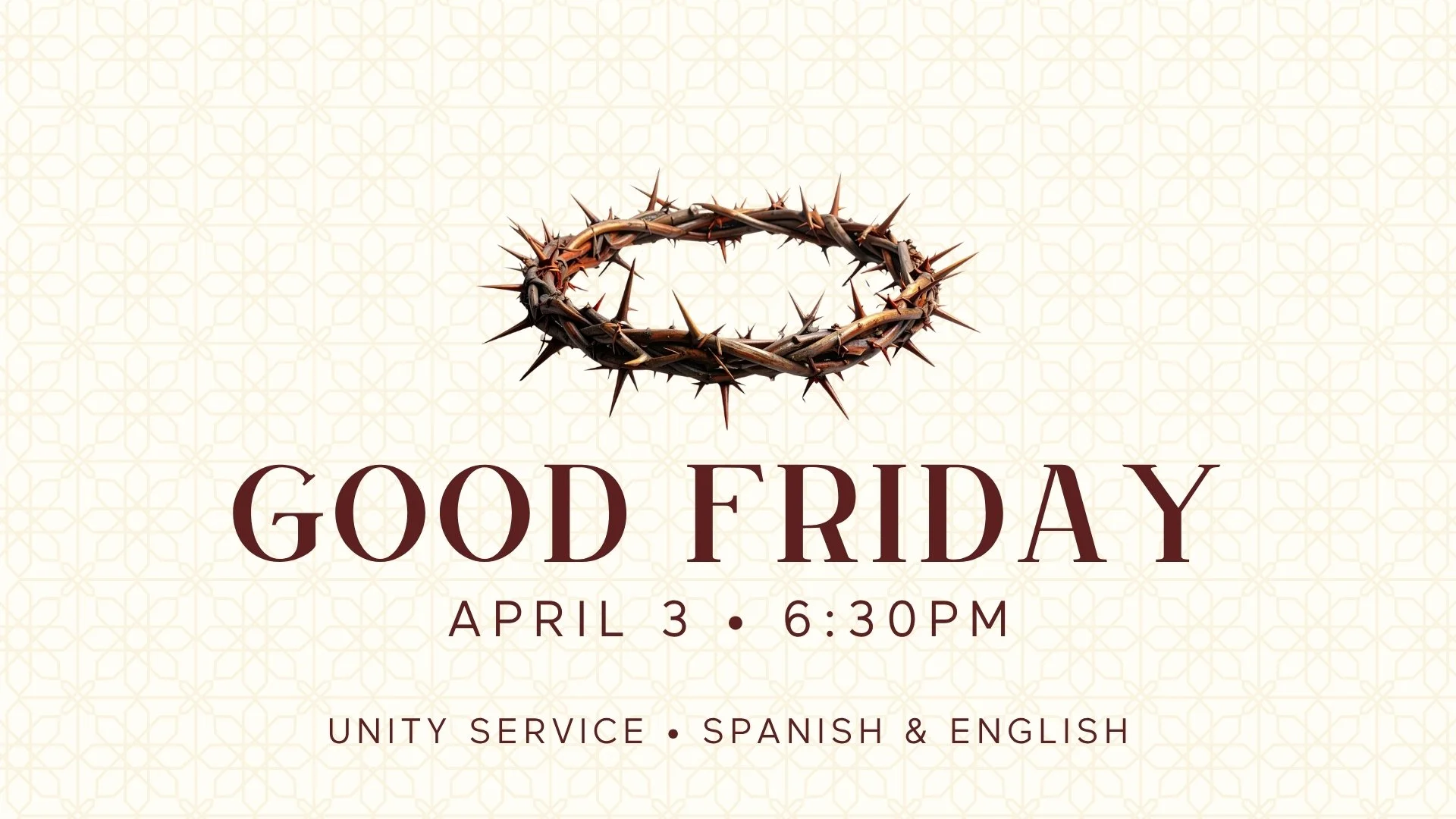 Good Friday Unity Service