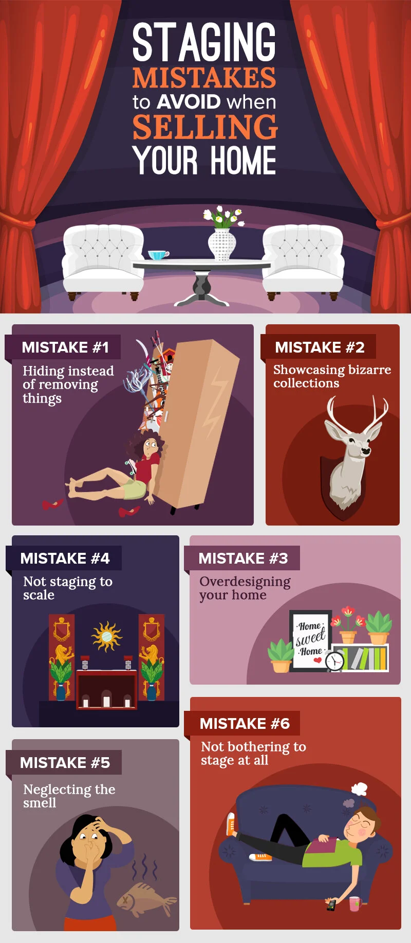 6 Staging Mistakes To Avoid When Selling Your Home