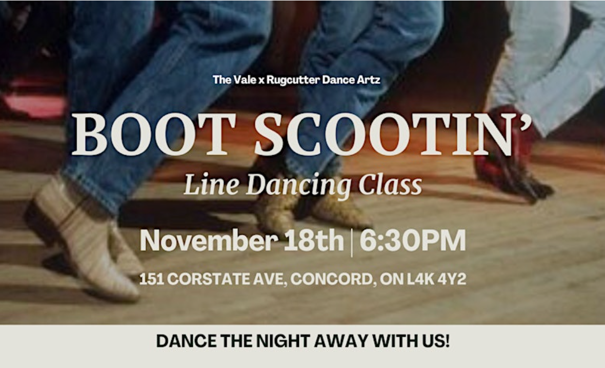 Boot Scootin' Line Dancing Event