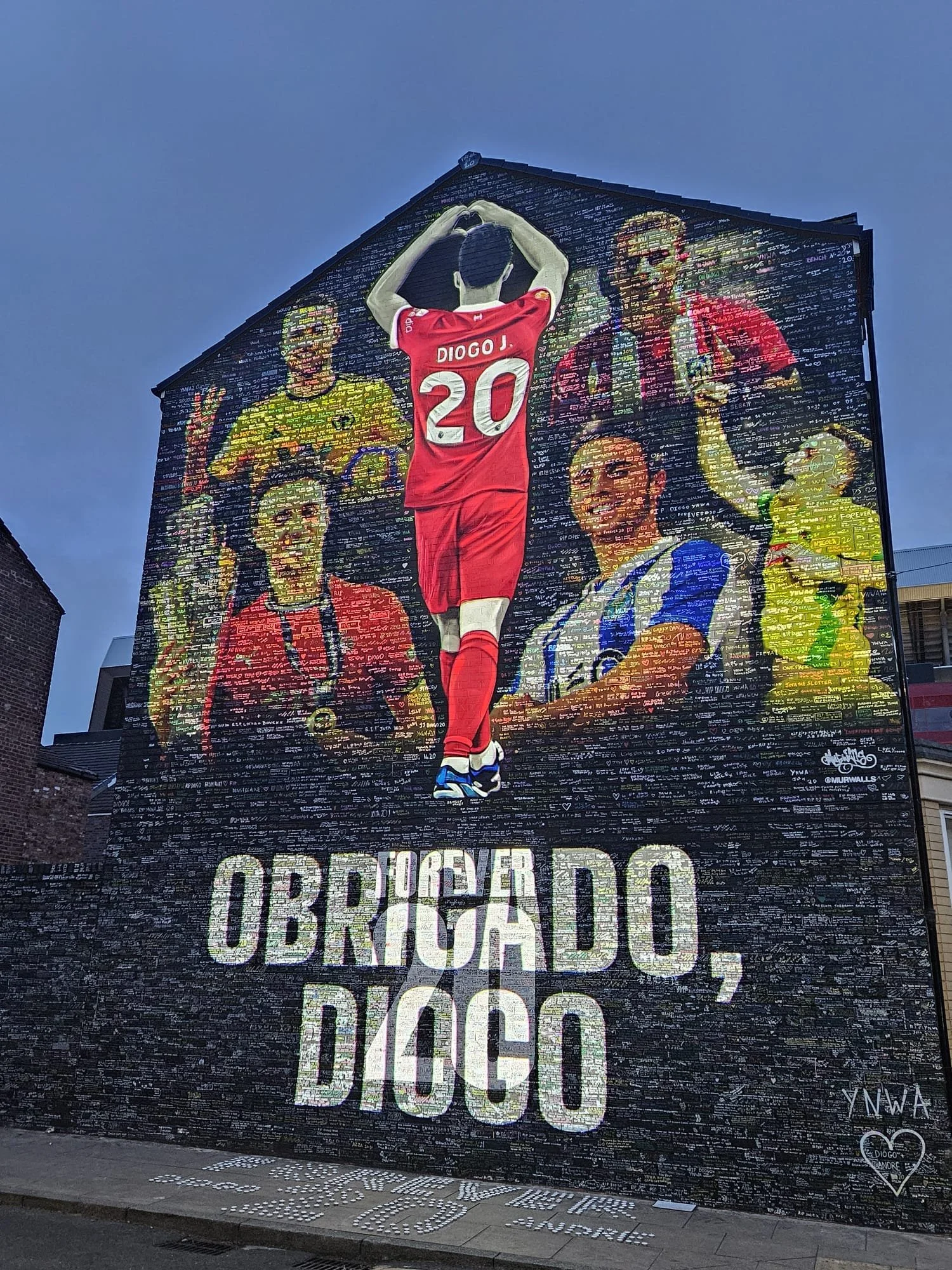 Diogo Jota – An Anfield tribute.