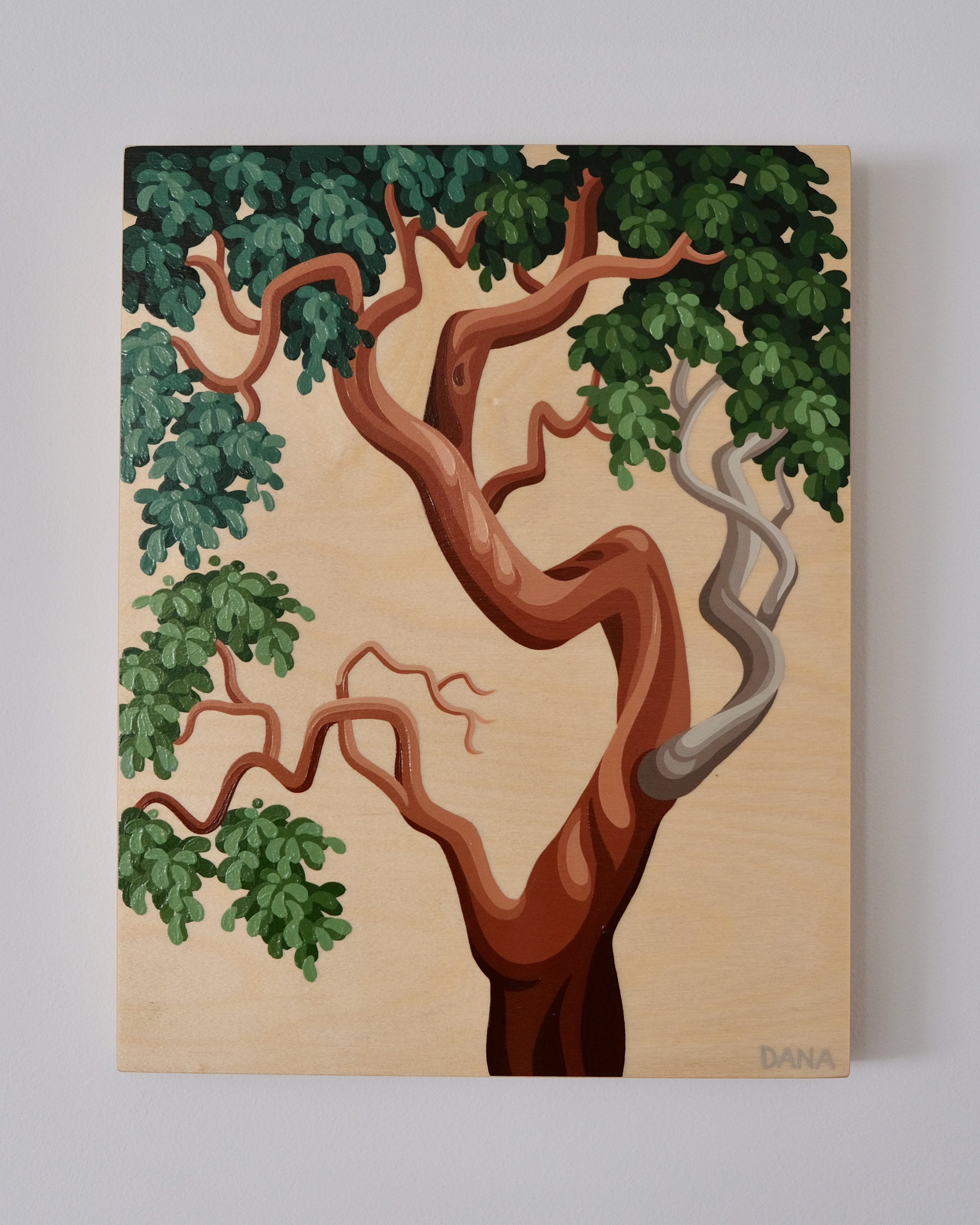 Wooden Arbutus I (11x14") - $550