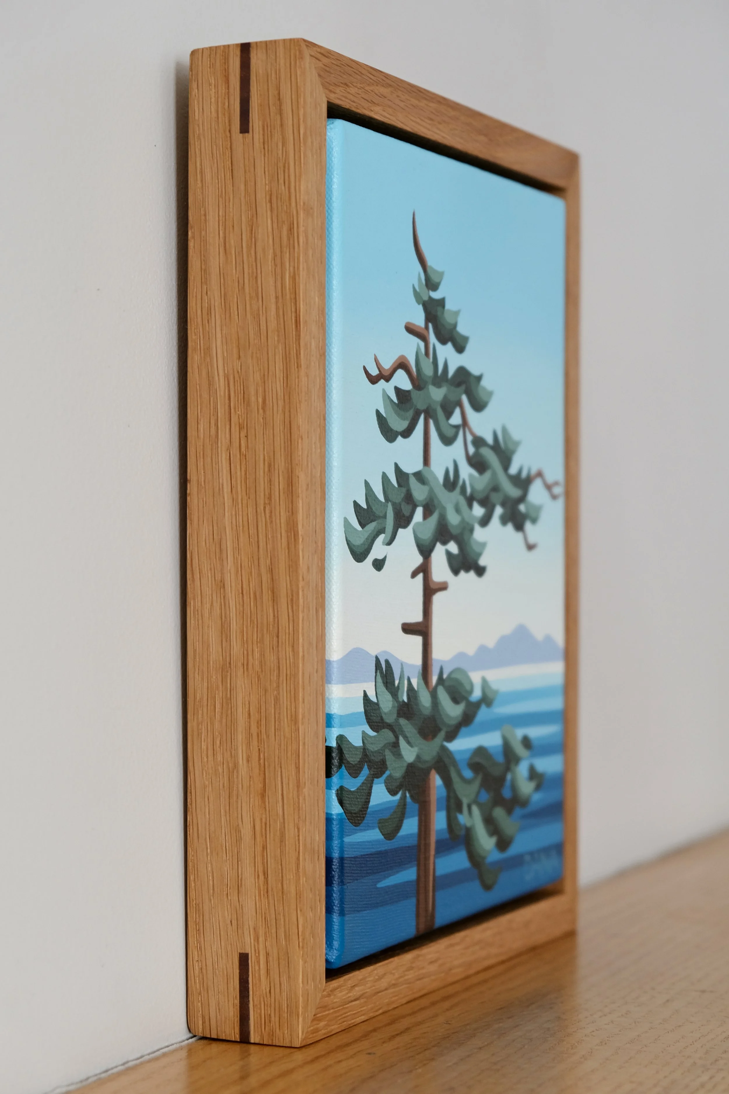 Frame detail of Wee Tree III - $600
