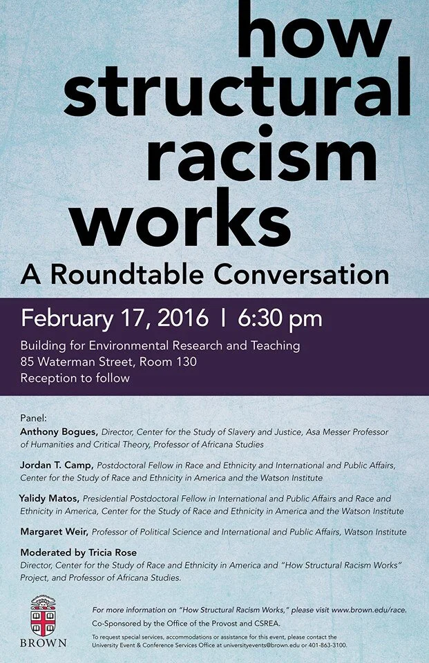 How Structural Racism Works: A Roundtable Conversation