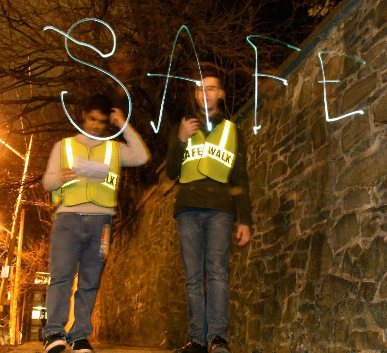 A night in the life of a Safewalker