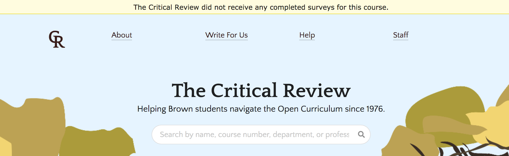 Where Did Your Critical Review Surveys Go?