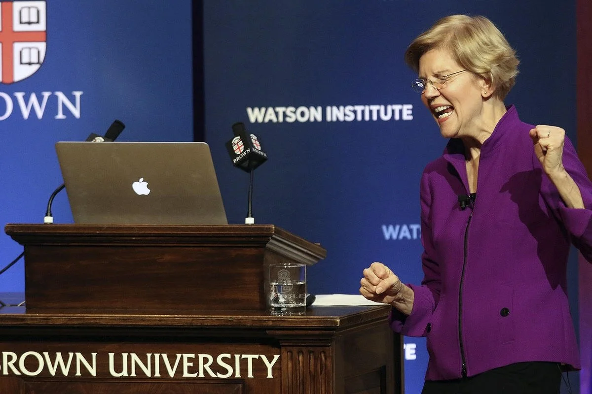 Elizabeth Warren Bares Soul To Brown University