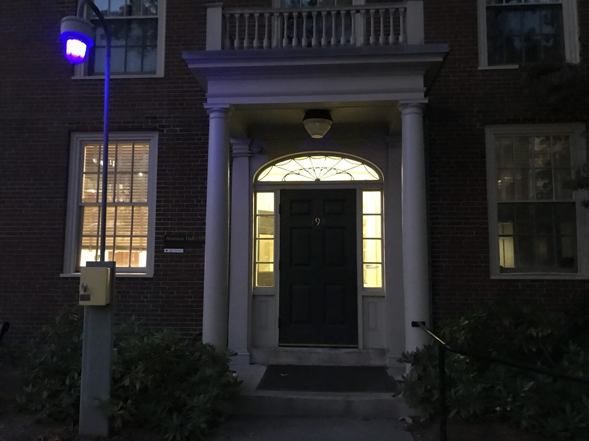 I shit you not: Alumnae Hall basement