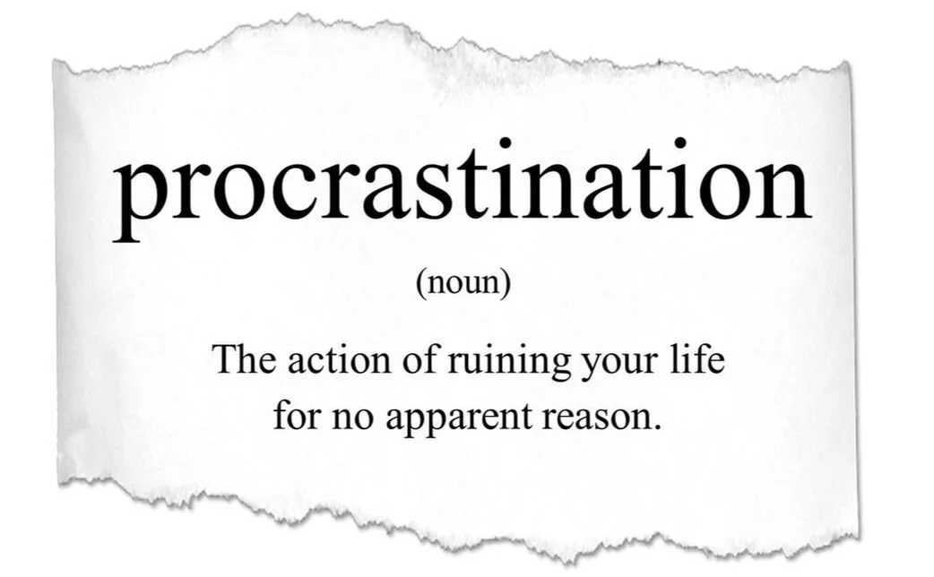 A student's guide to procrastination