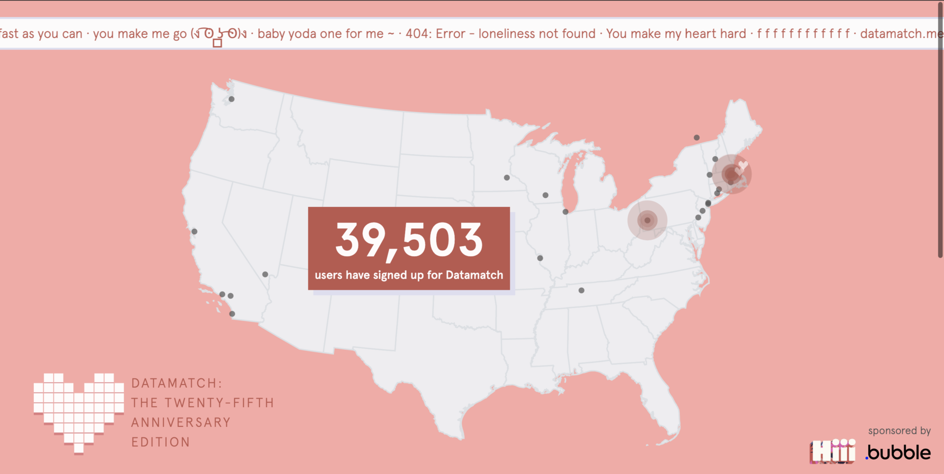The Data of Datamatch