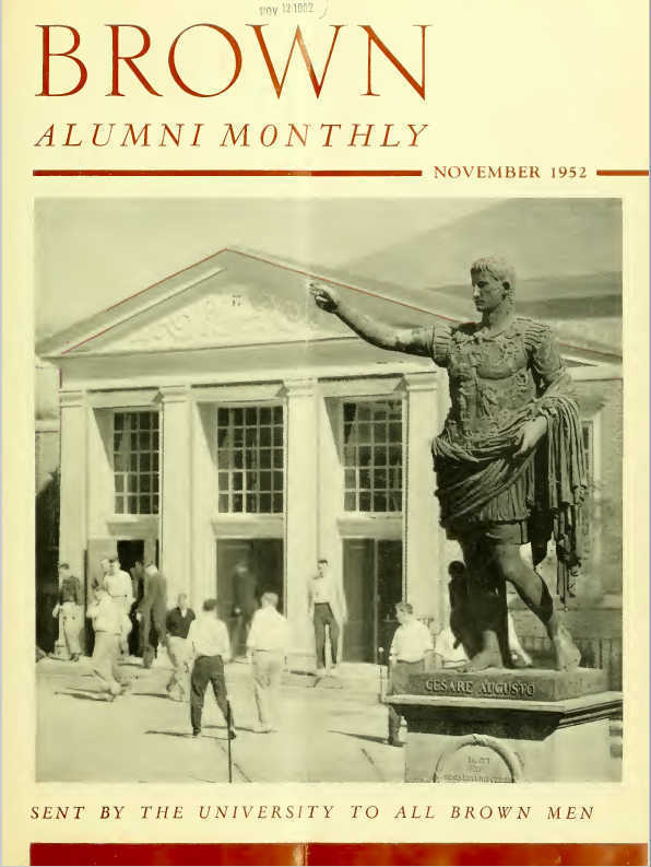 All roads lead to removal: replacing two statues and redefining campus space at Brown