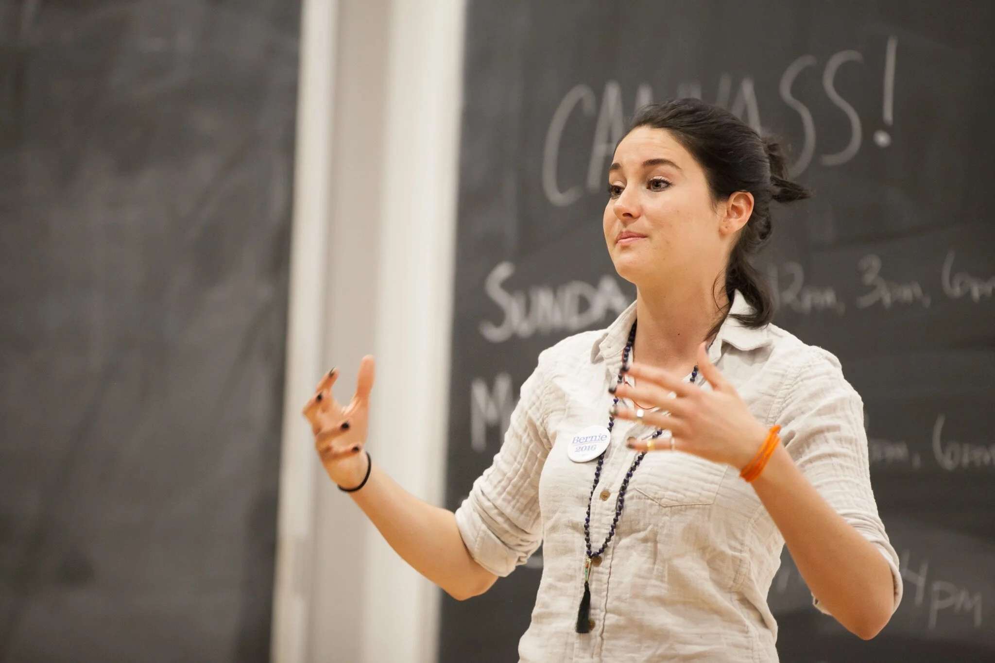 Shailene Woodley for Bernie Sanders