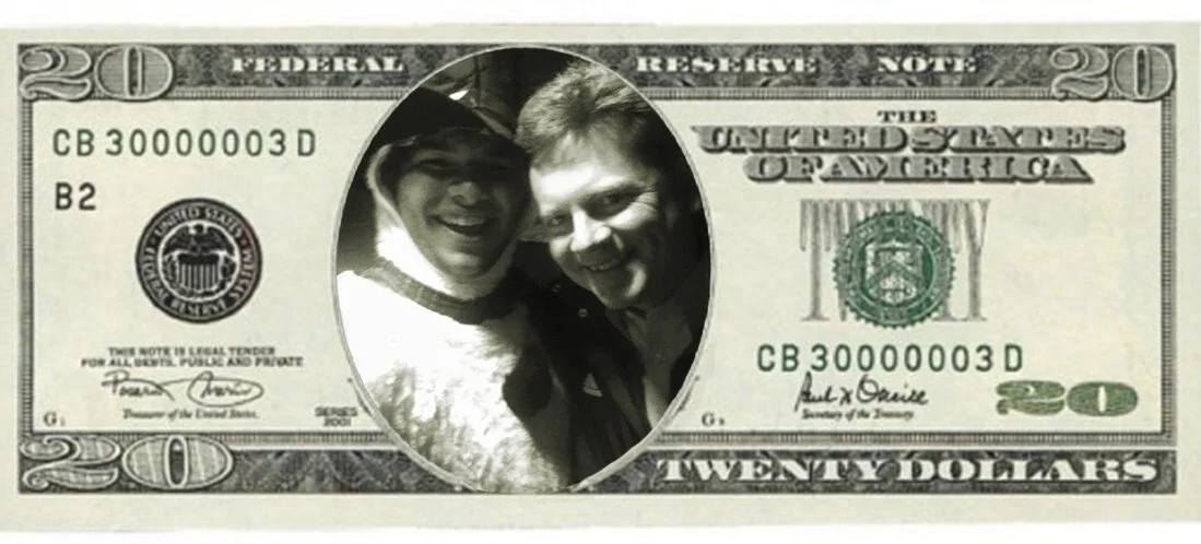The new face of the twenty dollar bill--Brunonia style