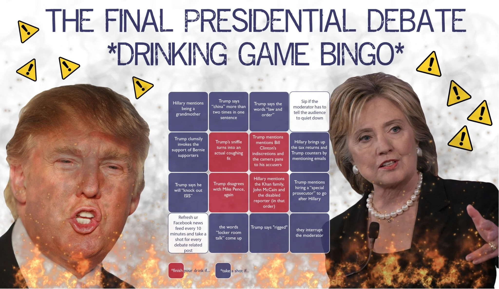 FINAL Debate Drinking Game