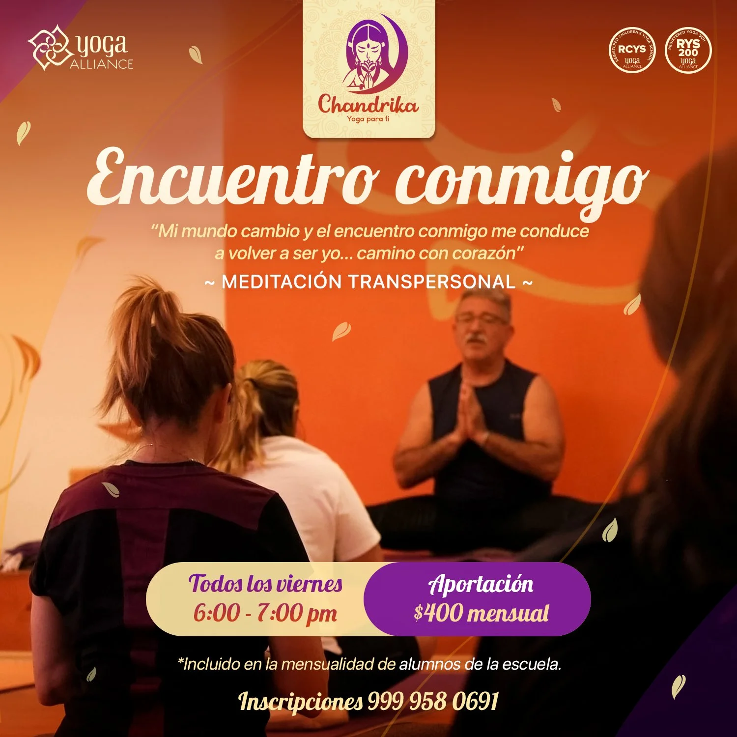 Clase de Meditación Transpersonal