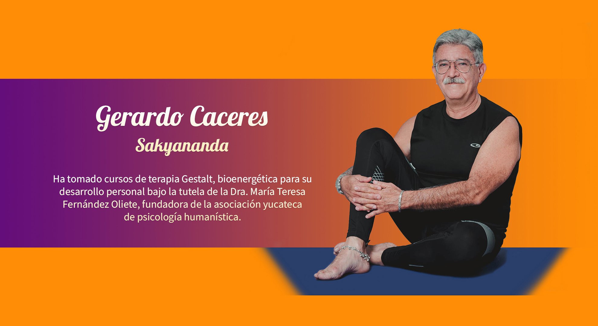 Gerardo Cáceres - Maestro Sakyananda