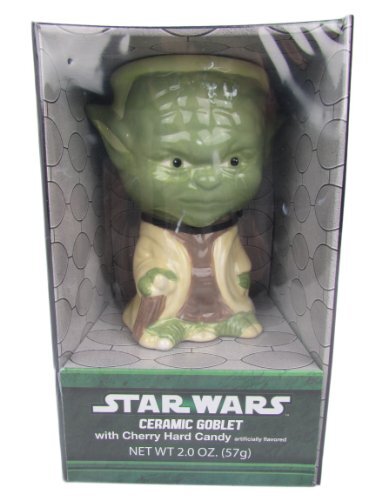 Star Wars Yoda Ceramic Goblet with Cherry Hard Candy — MPreview Toys and  Collectibles